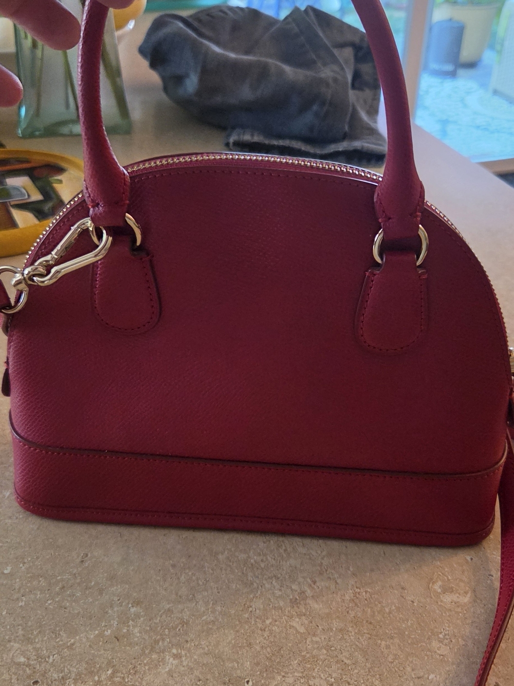 Coach Cora Mini Dome Satchel - Picture 5 of 15